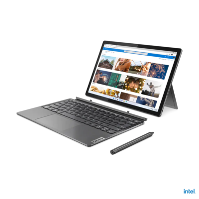 IdeaPad Duet 5 12IRU8 Storm Grey – i7-1355U, 16GB, 512GB NVMe, 12,4″ T, Win 11 Home; Lenovo